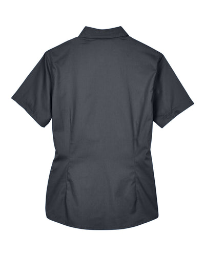 CORE365 Ladies' Optimum Short-Sleeve Twill Shirt