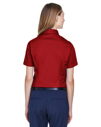 CORE365 Ladies' Optimum Short-Sleeve Twill Shirt