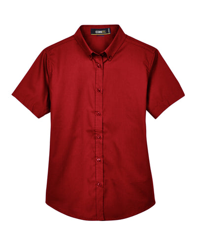 CORE365 Ladies' Optimum Short-Sleeve Twill Shirt
