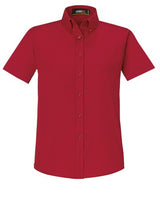 CORE365 Ladies' Optimum Short-Sleeve Twill Shirt CORE365