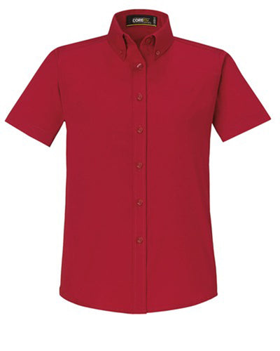 CORE365 Ladies' Optimum Short-Sleeve Twill Shirt