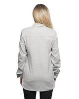 Burnside Ladies' Solid Flannel Shirt Burnside