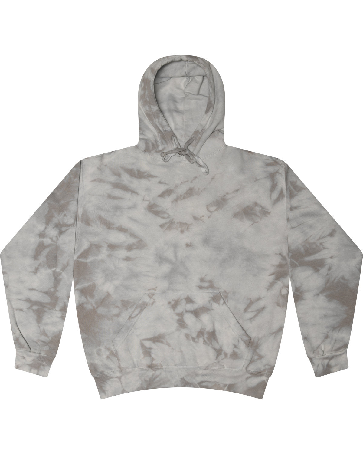 Tie-Dye Youth Unisex Crystal Wash Pullover Hooded Sweatshirt Tie-Dye