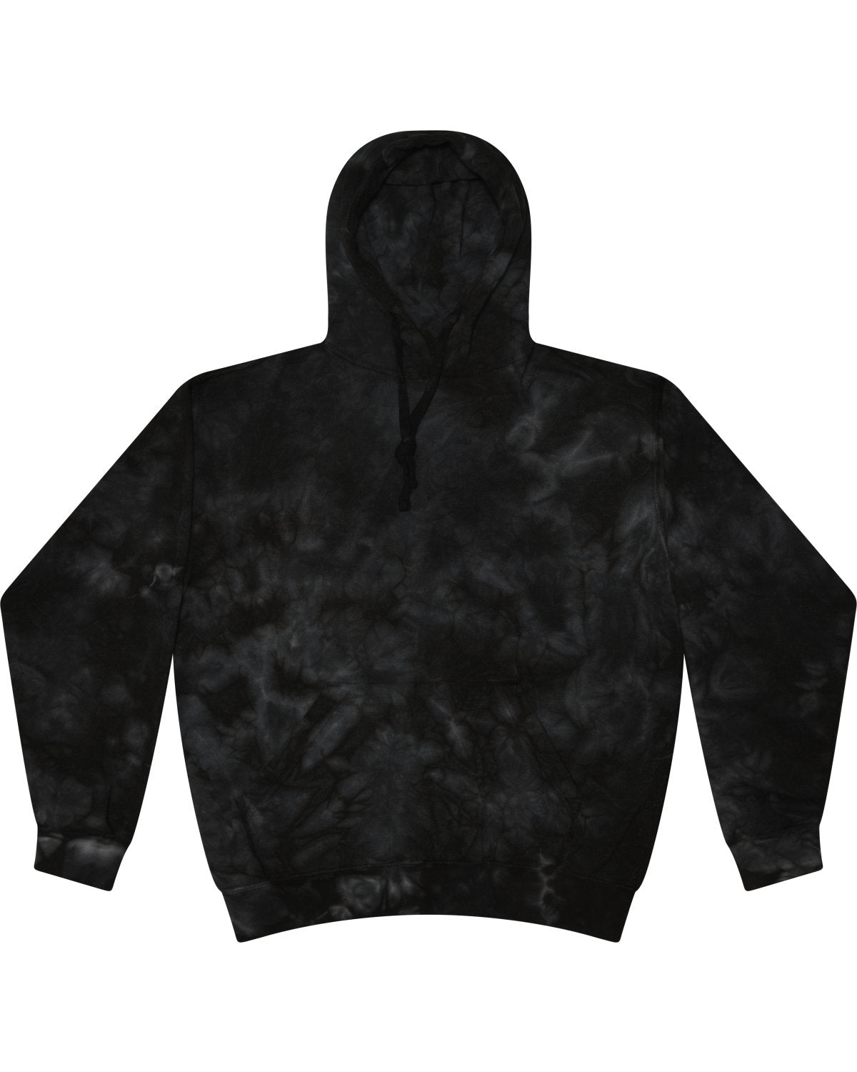 Tie-Dye Youth Unisex Crystal Wash Pullover Hooded Sweatshirt Tie-Dye
