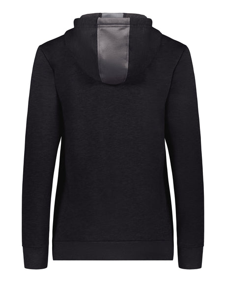 Augusta Sportswear Ladies' Three-Season Fleece Hooded Pullover Augusta