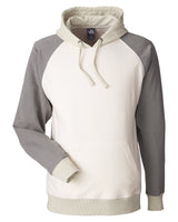 J America Unisex Vintage Tricolor Hooded Sweatshirt J. America