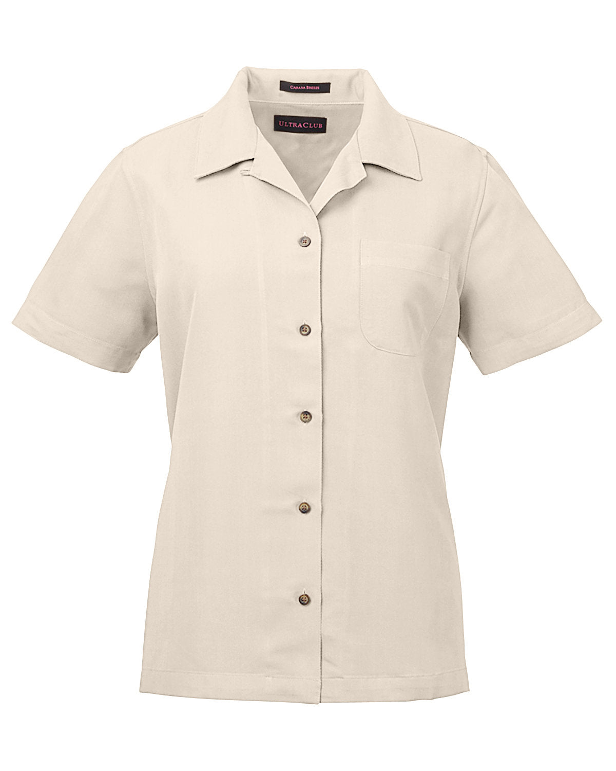 UltraClub Ladies' Cabana Breeze Camp Shirt UltraClub