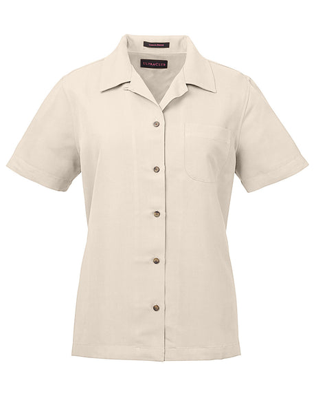 UltraClub Ladies' Cabana Breeze Camp Shirt UltraClub