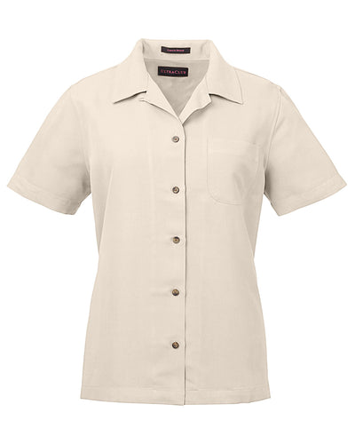 UltraClub Ladies' Cabana Breeze Camp Shirt