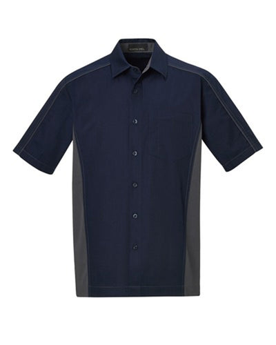 North End Men's Fuse Colorblock Twill Shirt