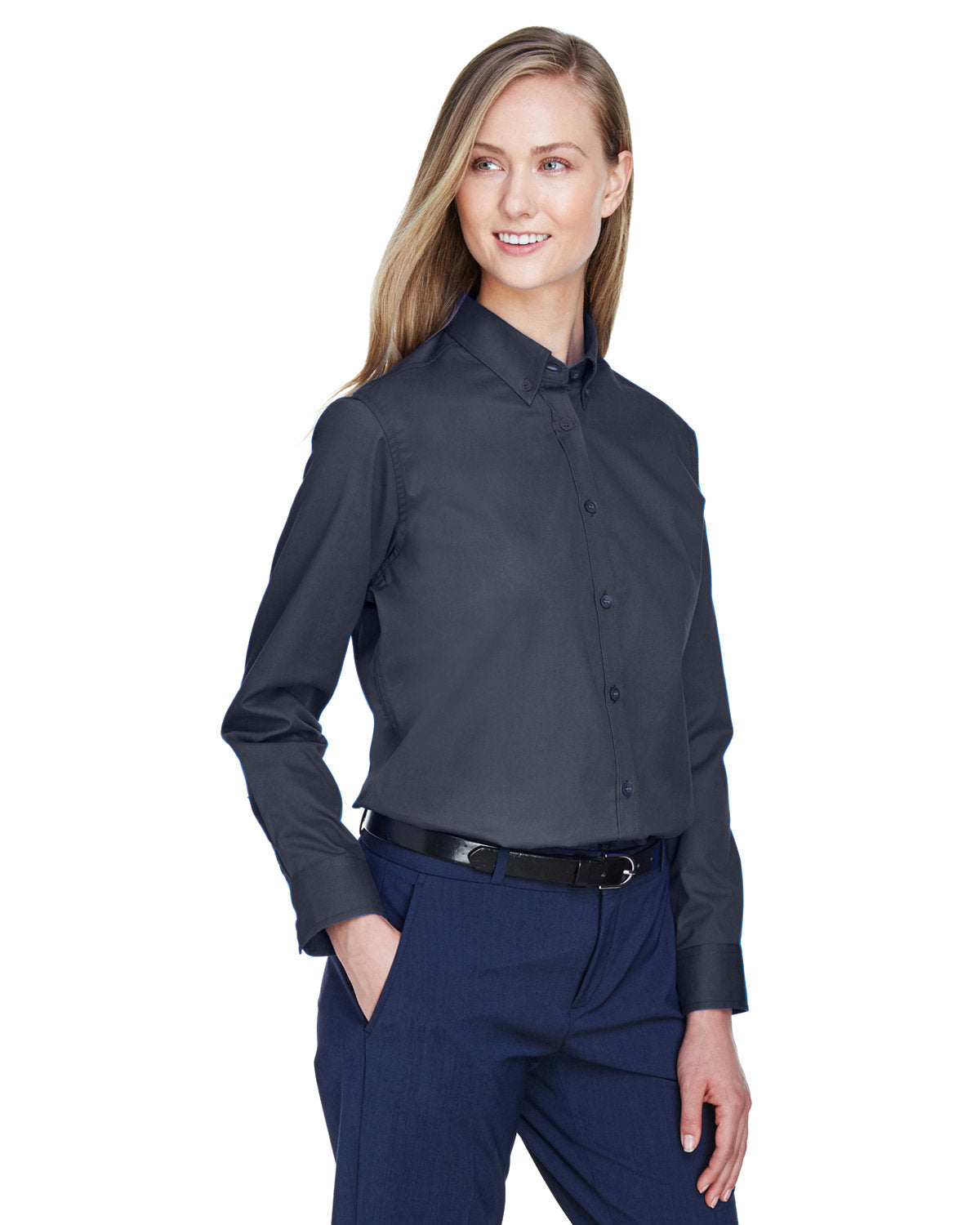 CORE365 Ladies' Operate Long-Sleeve Twill Shirt CORE365