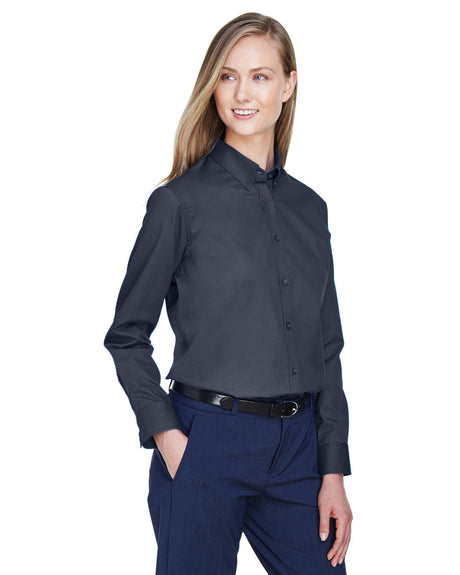 CORE365 Ladies' Operate Long-Sleeve Twill Shirt CORE365