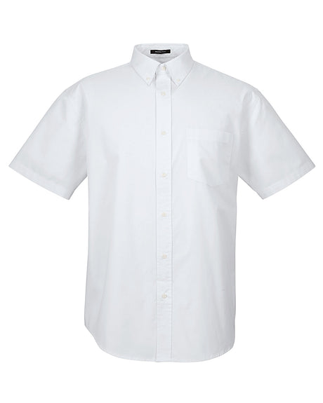 UltraClub Adult Short-Sleeve Whisper Twill UltraClub