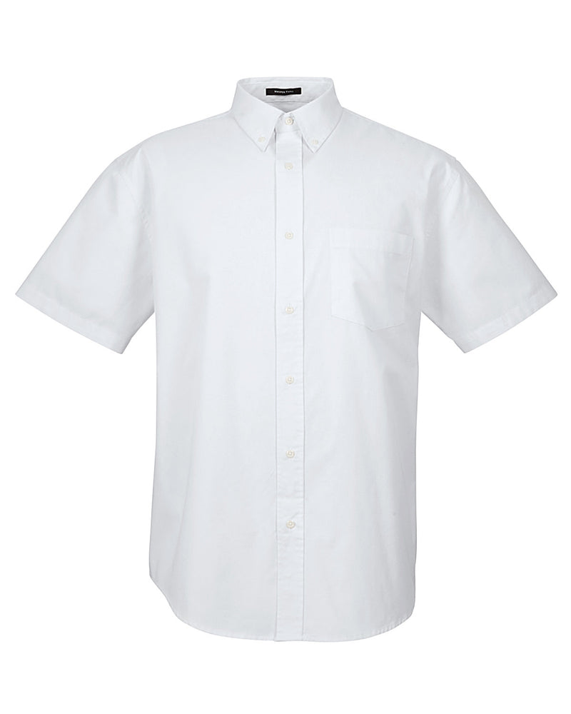 UltraClub Adult Short-Sleeve Whisper Twill