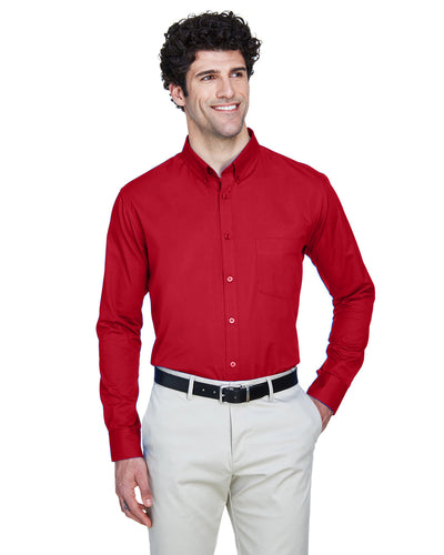 CORE365 Men's Operate Long-Sleeve Twill Shirt