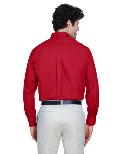 CORE365 Men's Operate Long-Sleeve Twill Shirt