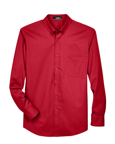 CORE365 Men's Operate Long-Sleeve Twill Shirt
