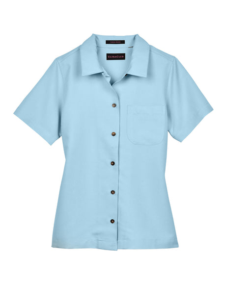 UltraClub Ladies' Cabana Breeze Camp Shirt UltraClub