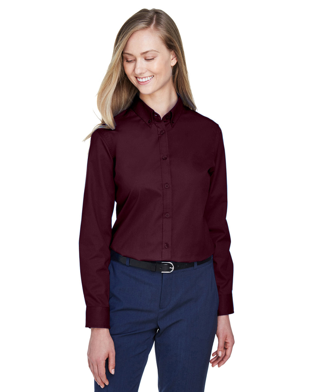 CORE365 Ladies' Operate Long-Sleeve Twill Shirt CORE365