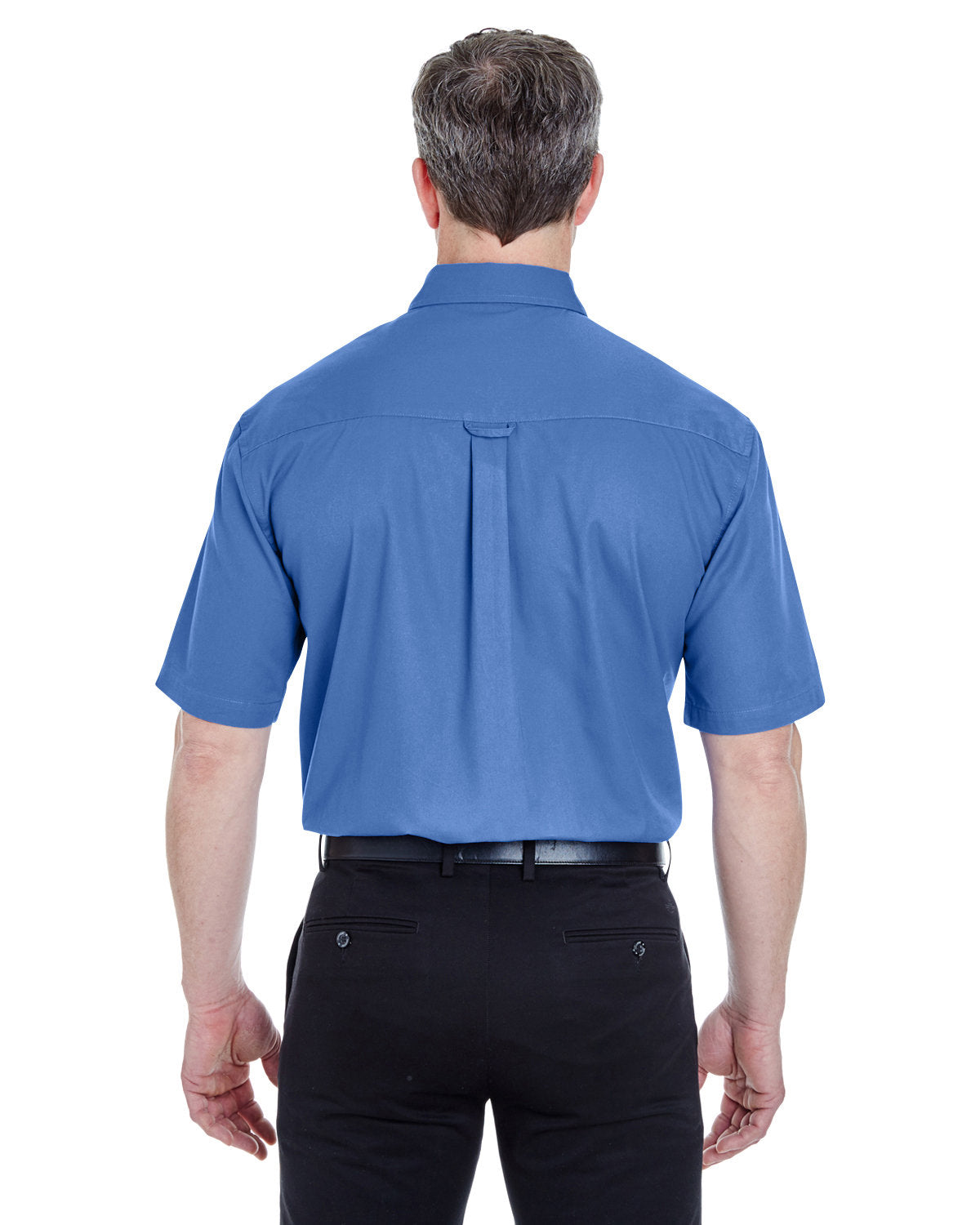UltraClub Adult Short-Sleeve Whisper Twill UltraClub