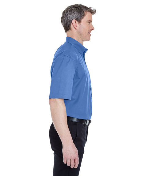 UltraClub Adult Short-Sleeve Whisper Twill UltraClub