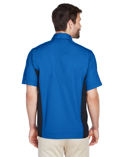 North End Men's Fuse Colorblock Twill Shirt