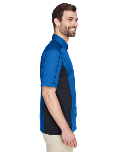 North End Men's Fuse Colorblock Twill Shirt