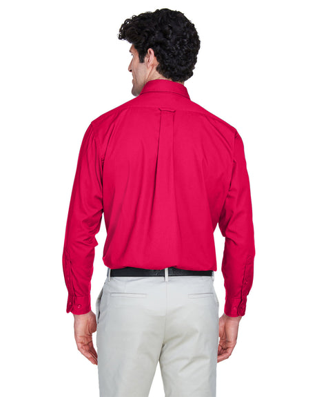 UltraClub Men's Whisper Twill UltraClub