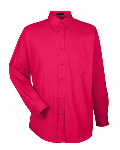 UltraClub Men's Whisper Twill