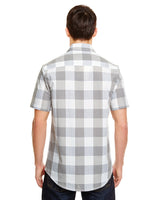 Burnside Mens Buffalo Plaid Woven Shirt Burnside