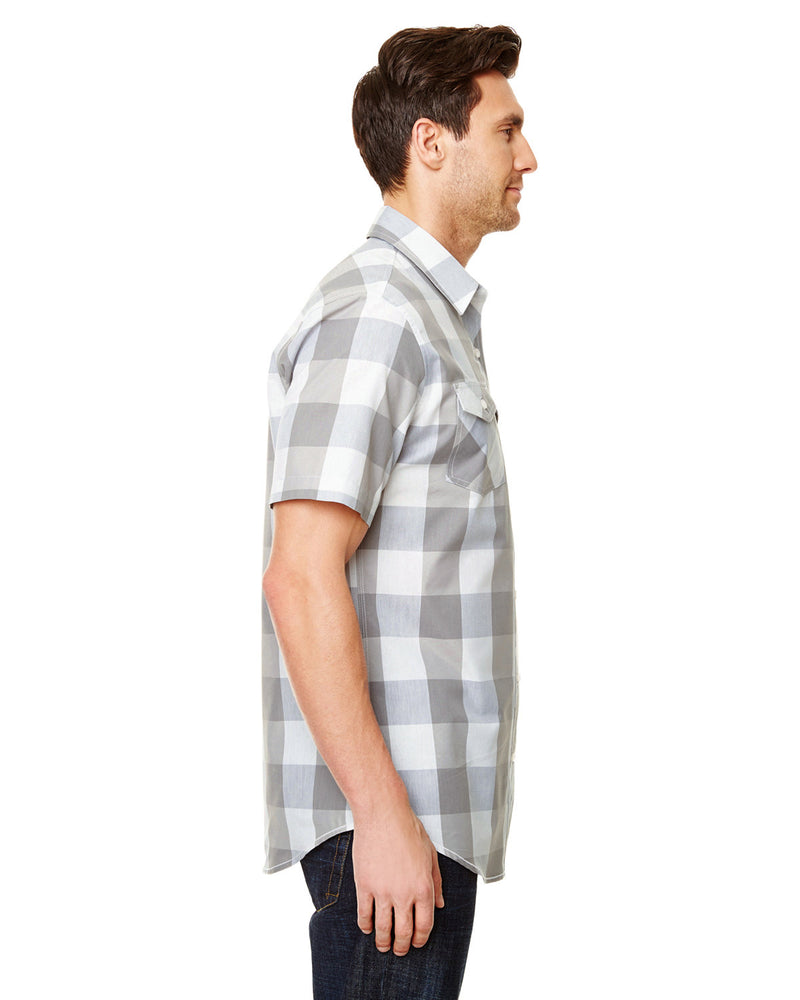 Burnside Mens Buffalo Plaid Woven Shirt