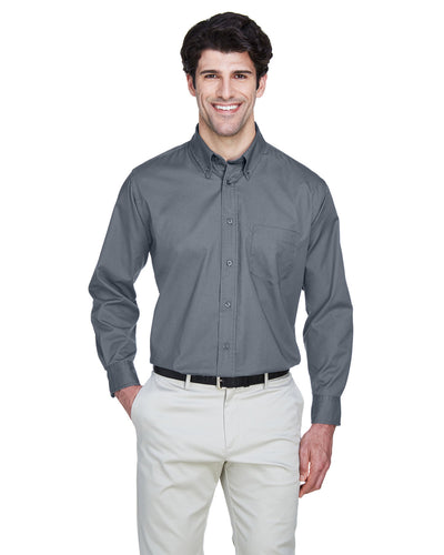 UltraClub Men's Whisper Twill
