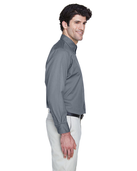 UltraClub Men's Whisper Twill UltraClub