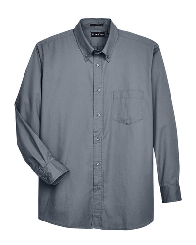 UltraClub Men's Whisper Twill