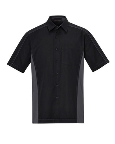 North End Men's Fuse Colorblock Twill Shirt