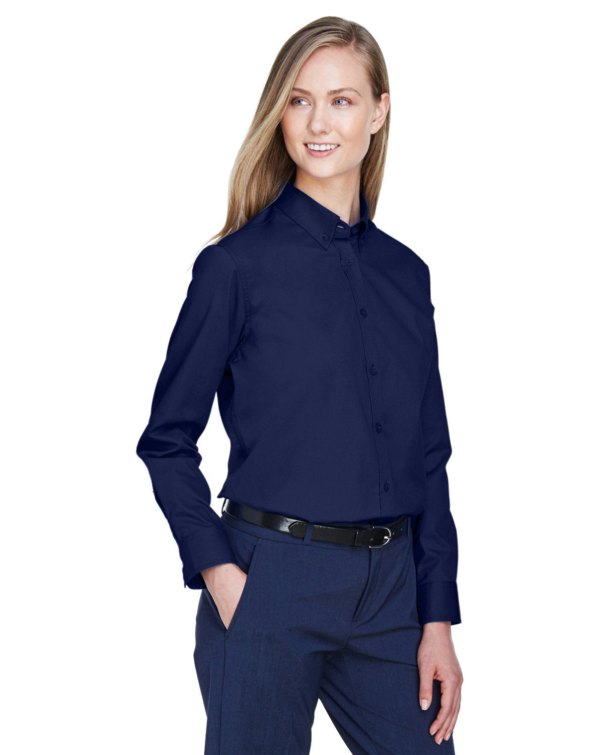 CORE365 Ladies' Operate Long-Sleeve Twill Shirt CORE365