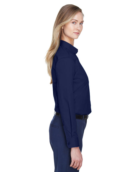 CORE365 Ladies' Operate Long-Sleeve Twill Shirt CORE365