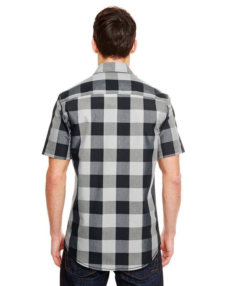 Burnside Mens Buffalo Plaid Woven Shirt