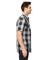 Burnside Mens Buffalo Plaid Woven Shirt Burnside