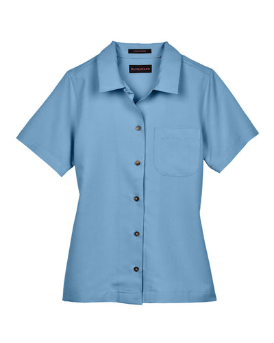 UltraClub Ladies' Cabana Breeze Camp Shirt