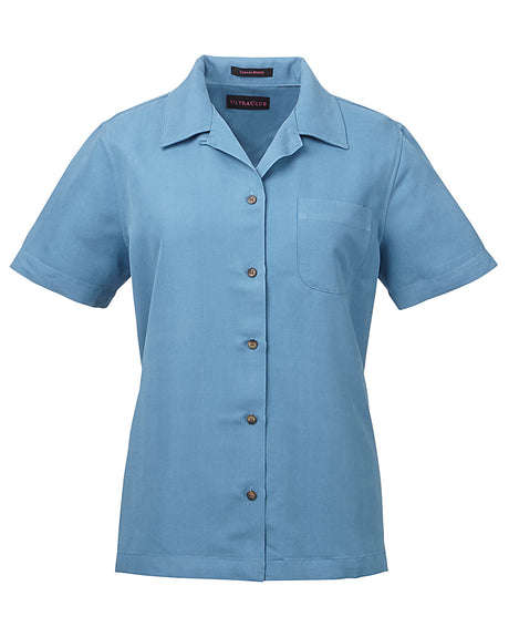 UltraClub Ladies' Cabana Breeze Camp Shirt UltraClub