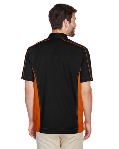 North End Men's Fuse Colorblock Twill Shirt