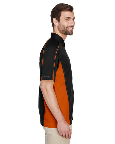North End Men's Fuse Colorblock Twill Shirt