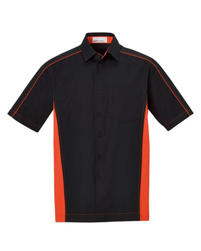 North End Men's Fuse Colorblock Twill Shirt