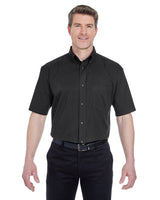 UltraClub Adult Short-Sleeve Whisper Twill UltraClub
