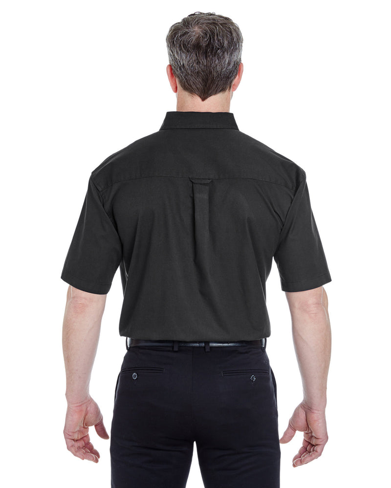 UltraClub Adult Short-Sleeve Whisper Twill