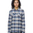 Burnside Women's Yarn-Dyed Long Sleeve Flannel Shirt Burnside
