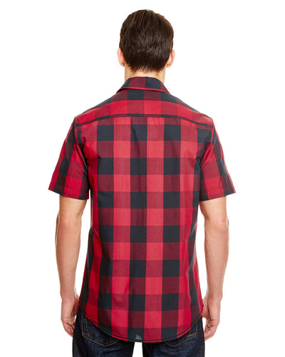 Burnside Mens Buffalo Plaid Woven Shirt