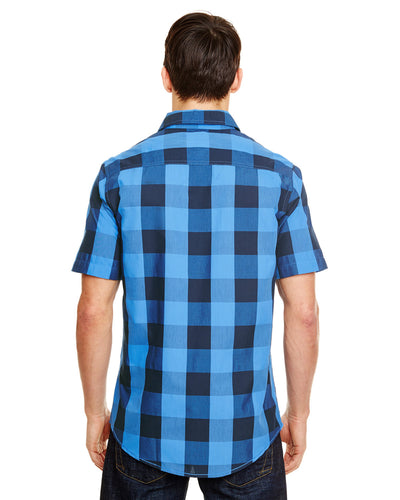 Burnside Mens Buffalo Plaid Woven Shirt