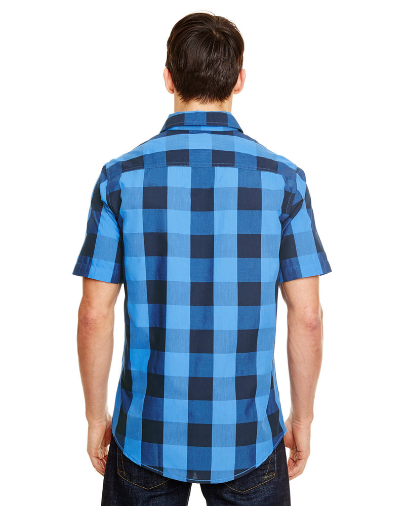 Burnside Mens Buffalo Plaid Woven Shirt